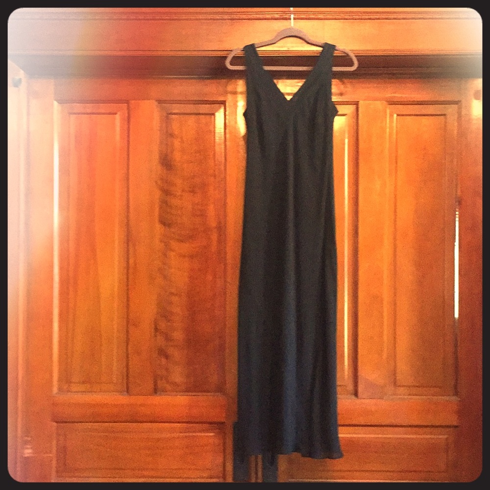 Banana Republic bias cut sheath dress.